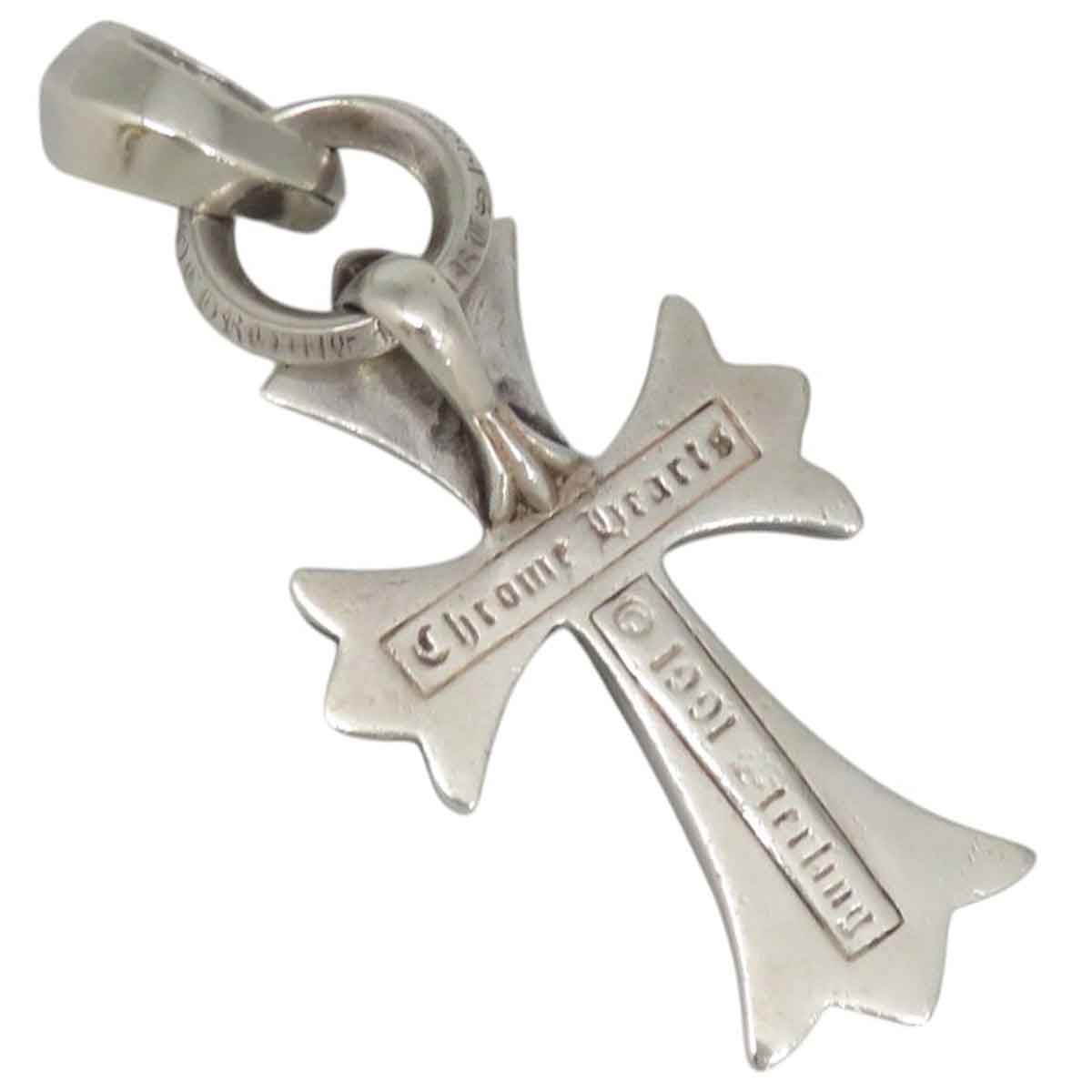クロムハーツ スモール CHクロス ベイル ペンダントトップ SV925  