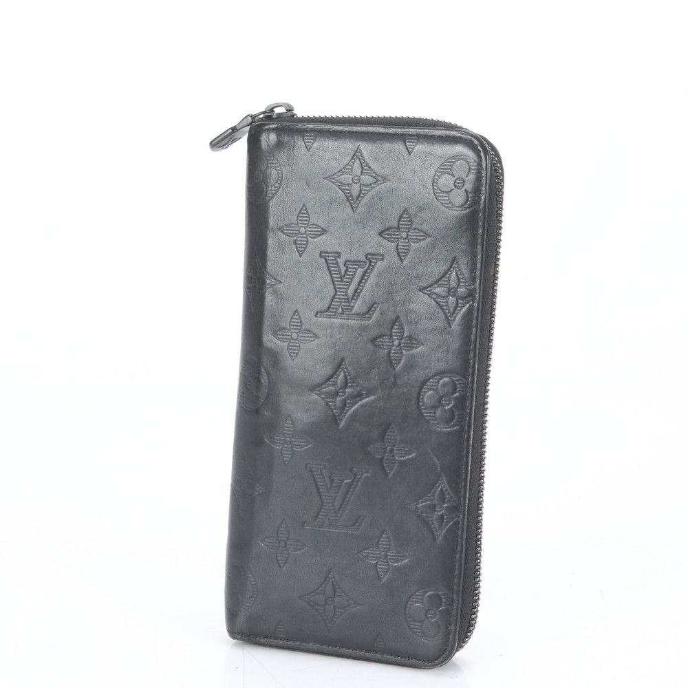 ルイヴィトン RFID付 モノグラム シャドウ ジッピー ウォレット ヴェル