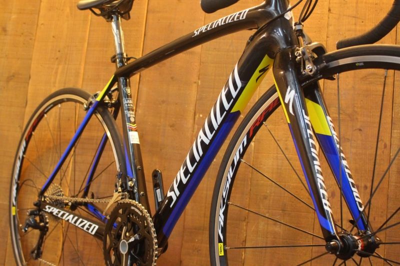 スペシャライズド SPECIALIZED ターマック TARMAC SL4 SPORT SAXOカラー 2014年モデル 52サイズ シマノ  アルテグラ 6800 MIX 11S カーボン ロードバイク 【芦屋店】 - メルカリ