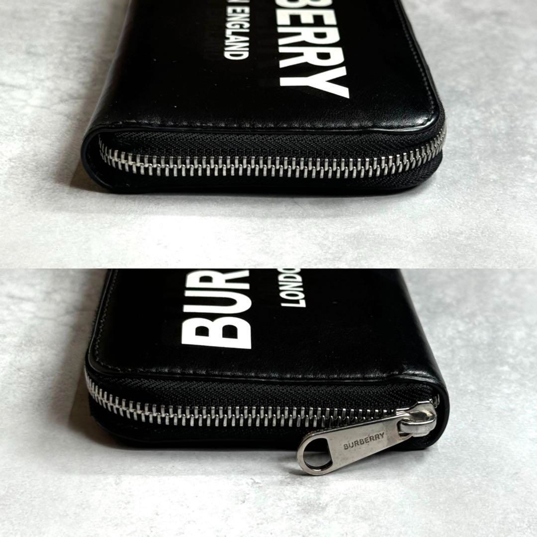 BURBERRY バーバリー / プリントロゴジップアラウンドウォレット