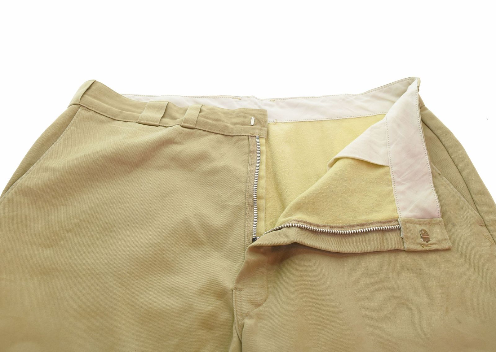 80s/W34 ディッキーズ 874 チビタグ USA製 チノパン ベージュ 80s Dickies 874 ワークパンツ ディッキーズ ベージュ チビタグ 36×30 U