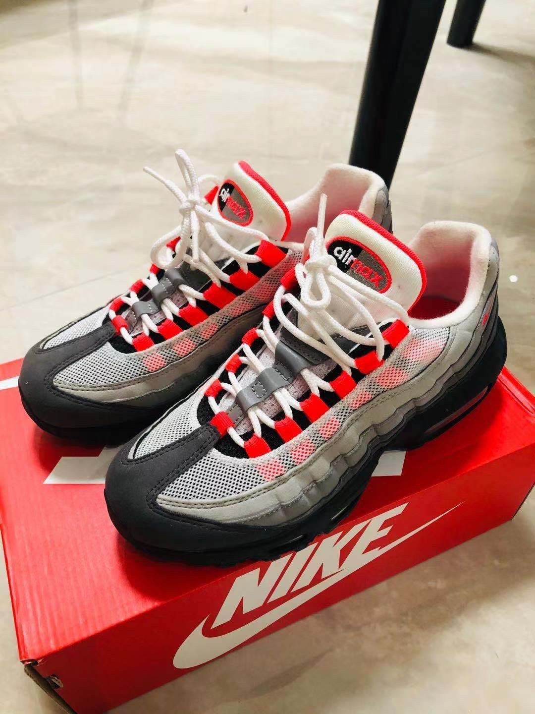 箱付🌟新品未使用 NIKE AIR MAX 95 OG エアマックス95 ソーラーレッド - メルカリ