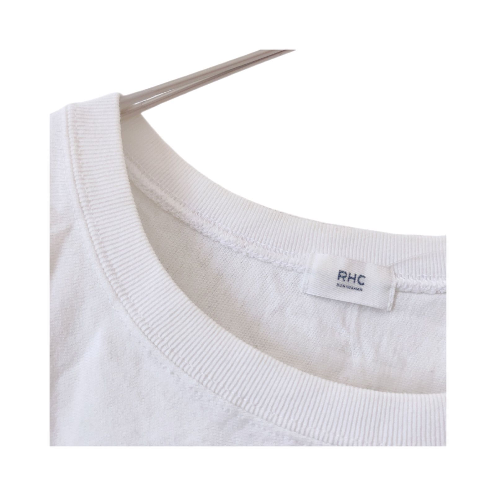 【送料無料】RHC Ron HermanロンハーマンのオーバーサイズTシャツ　白 Ron Herman 新品 ロンハーマン RHC x スティーブン・リップマン