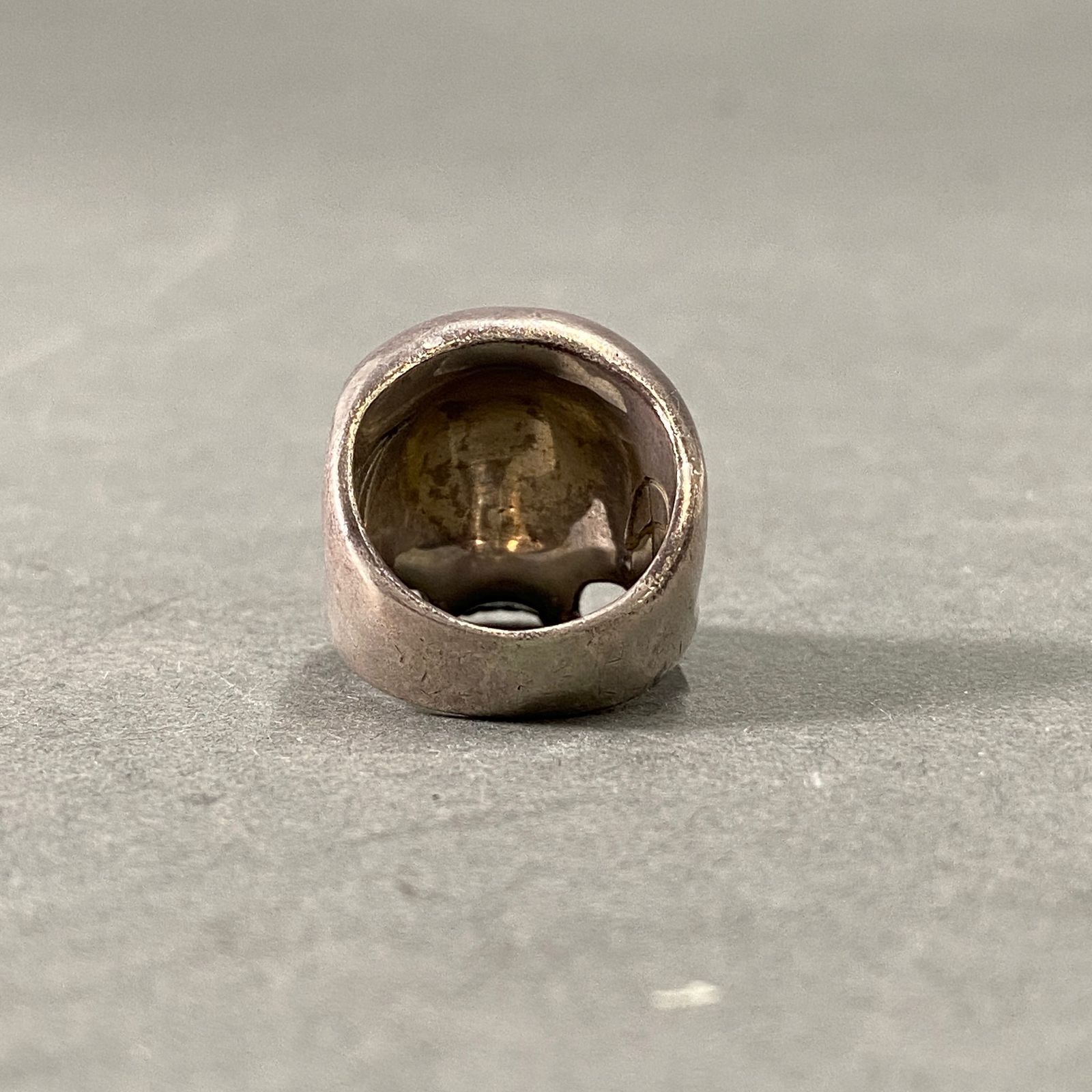 k7 CRAZY PIG DESIGNS クレイジーピッグ Evil Skull Ring K18
