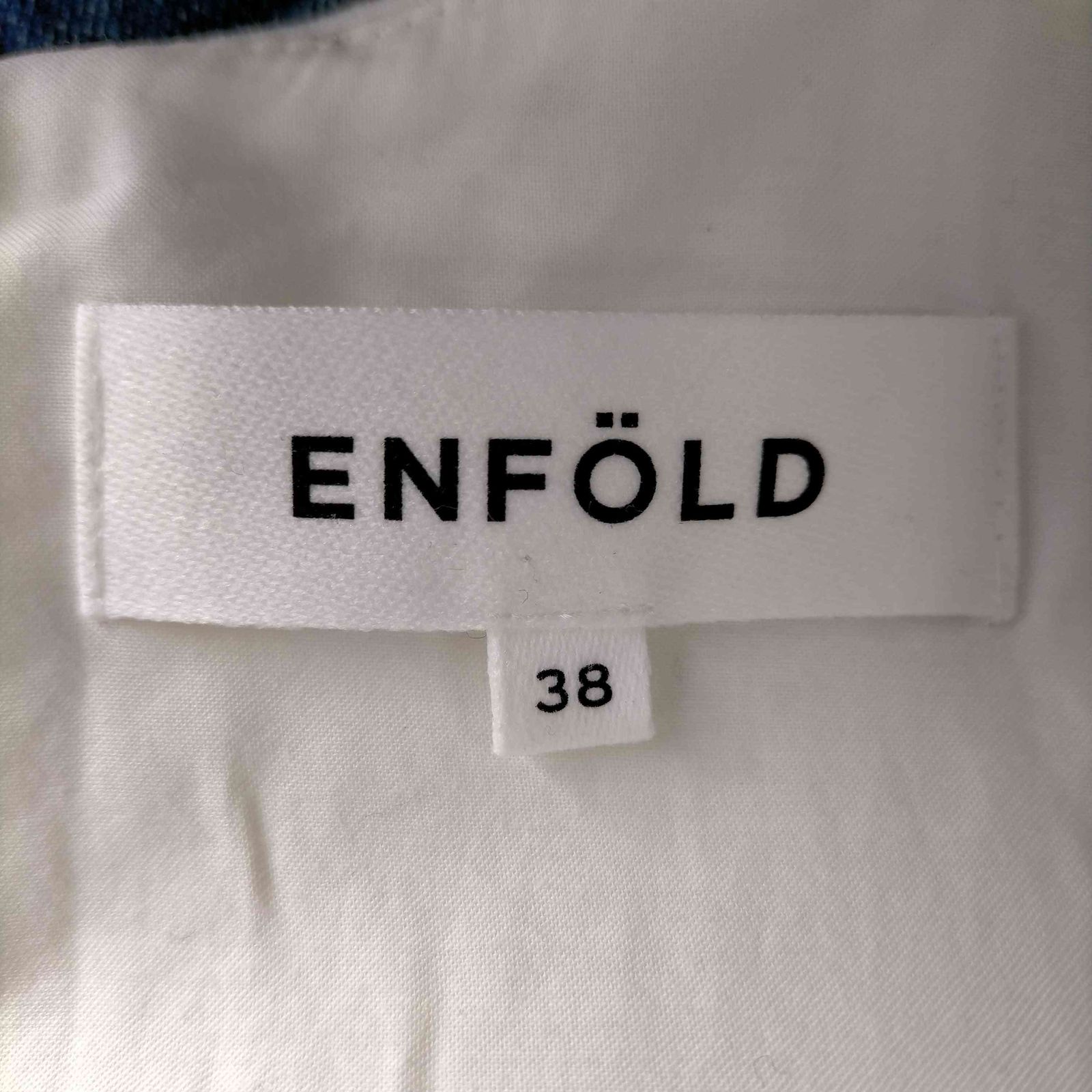 エンフォルド ENFOLD 20SS ダブルクロス BOXレイヤードプル