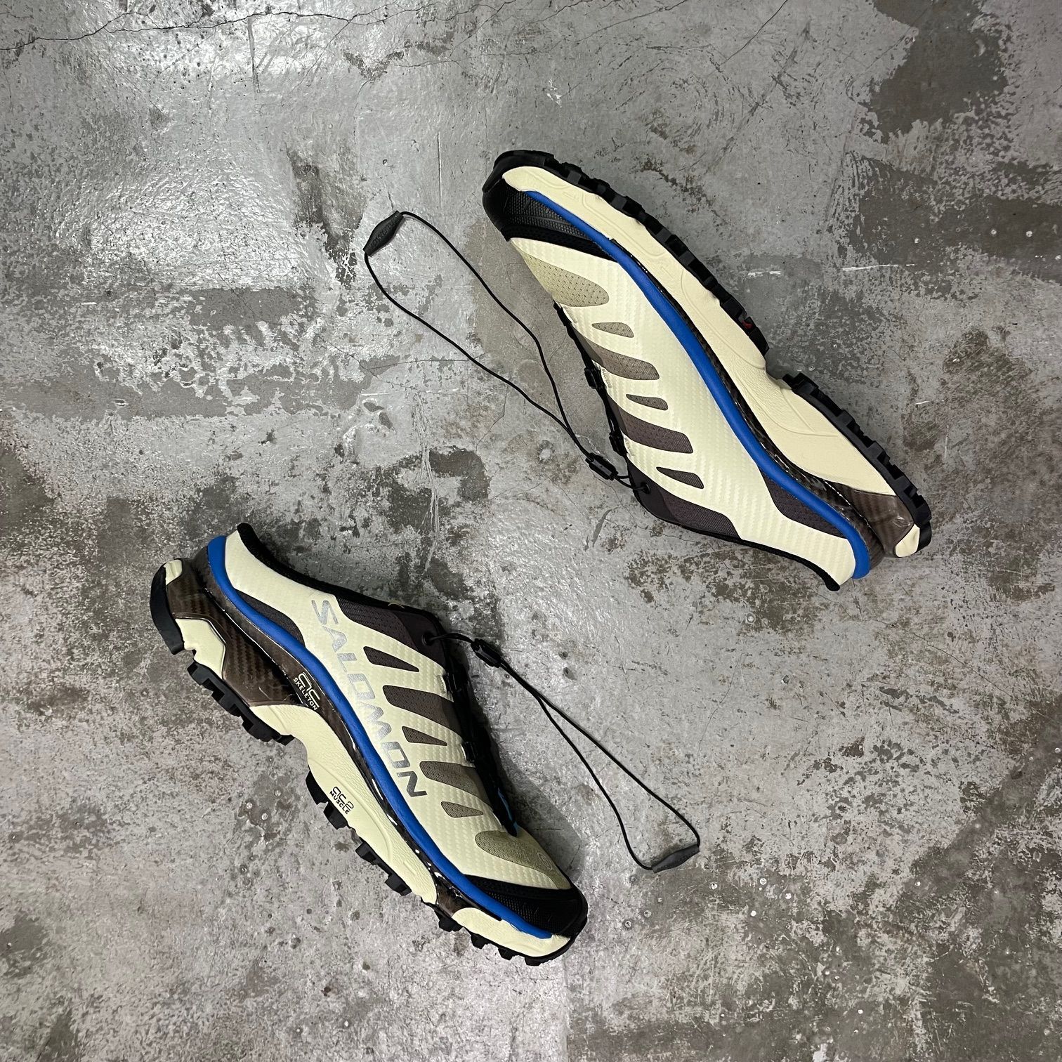 コラボ【MM6×SALOMON】XT Mule 4 MM6 X Salomon スニーカー MM6 x SALOMON XT-4 ミュール Ultramari/Rum Raisi/Yellow Iris