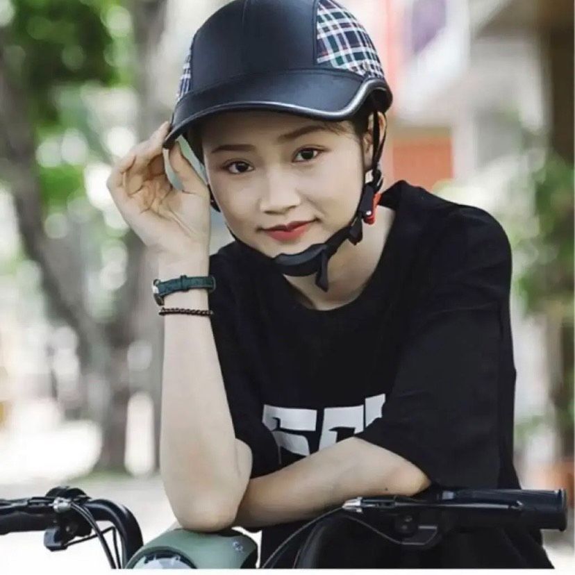 オイルペイント ヘルメット 自転車 レディース 韓国風 おしゃれ可愛い