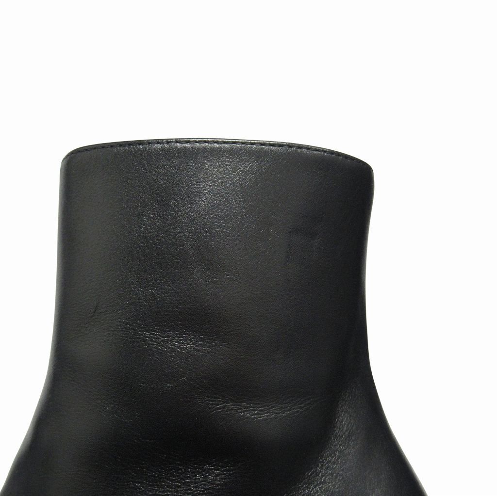 19aw ルイヴィトン LOUIS VUITTON マドレーヌ・ライン LVサークル アンクル レザー ブーツ ロゴ シューズ ショートブーツ 靴  34.5 （22cm） 黒 ブラック ゴールド レディース ▽２ - メルカリ
