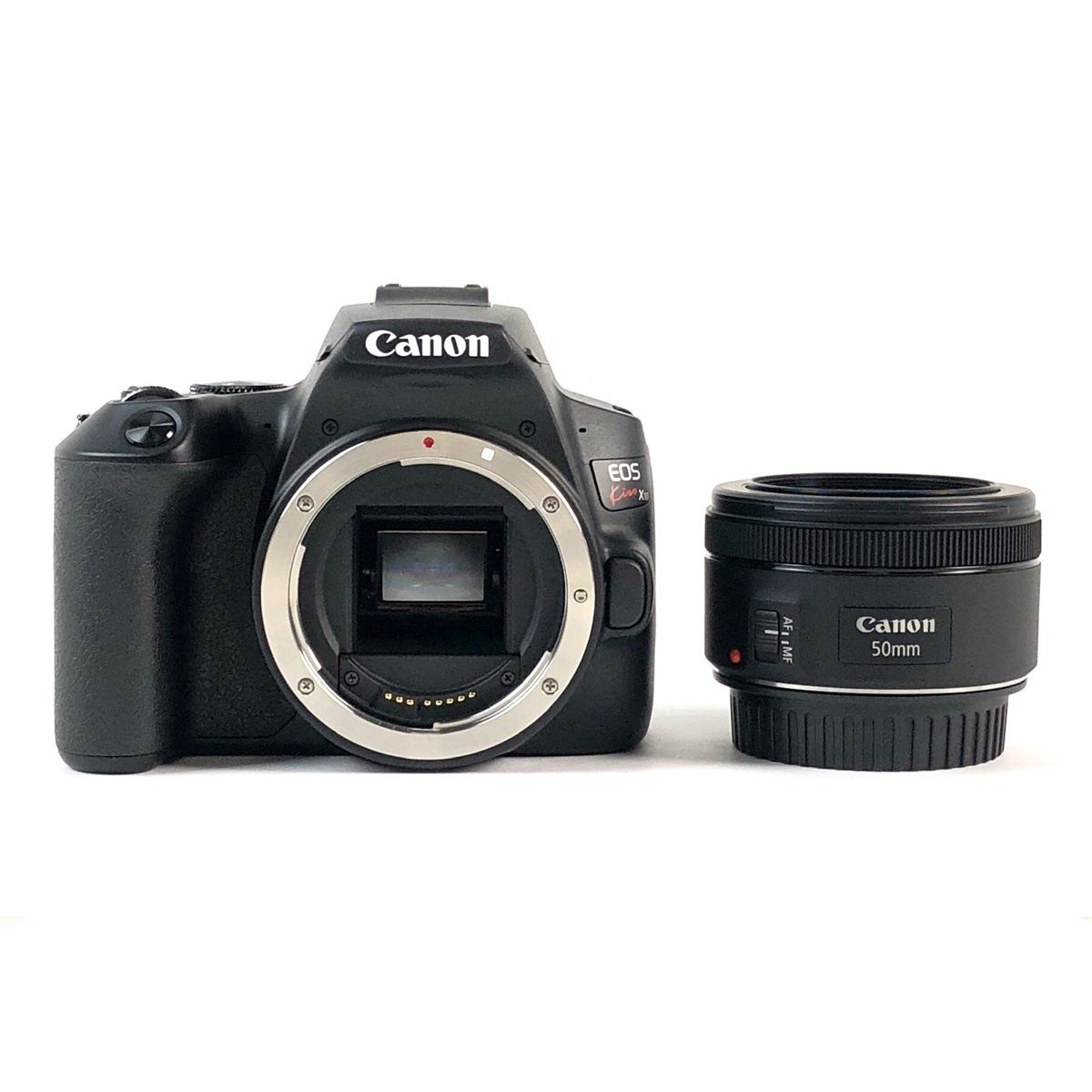 キヤノン Canon EOS Kiss X10 ブラック ＋ EF 50mm F1.8 STM デジタル 一眼レフカメラ 【中古】 - メルカリ