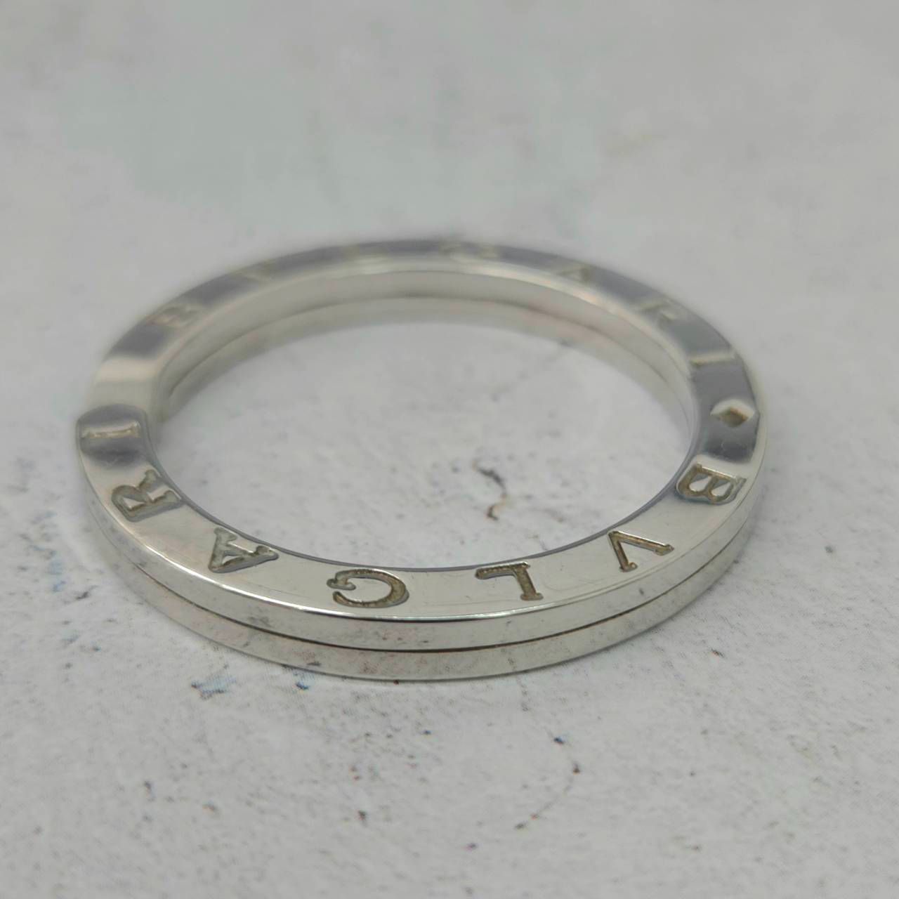 BVLGARI ブルガリ キーリング キーホルダー STERLING 925刻印 箱付き