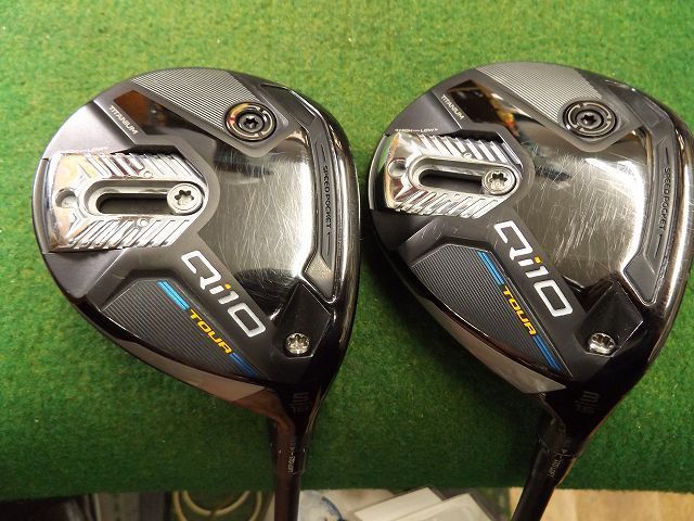 2382 Qi10 TOUR US 3W 5W TENSEI AV BLUE LIMITED FW 75 S 差戻し カバー無 セット テーラーメイド フェアウェイウッド .2383