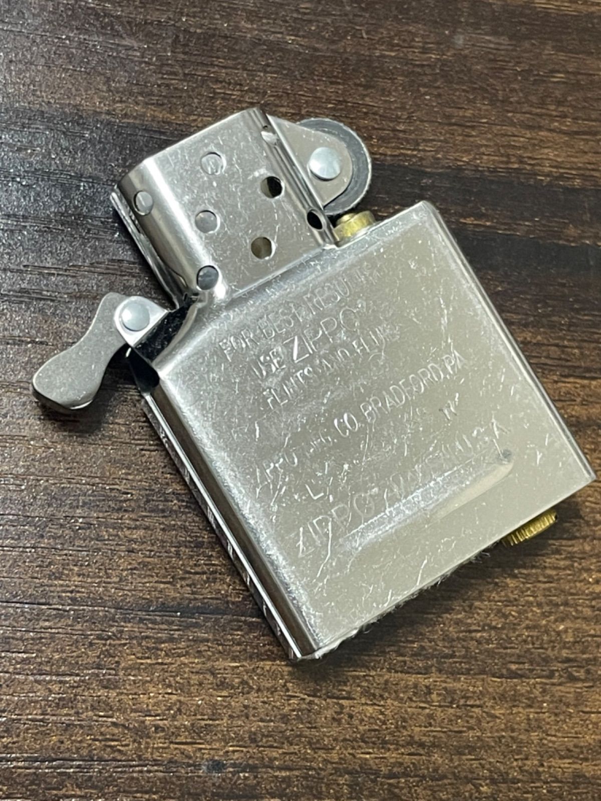 zippo Hi Lite INAZMA MENTHOL 2011年製zippo ハイライト イナズマ 