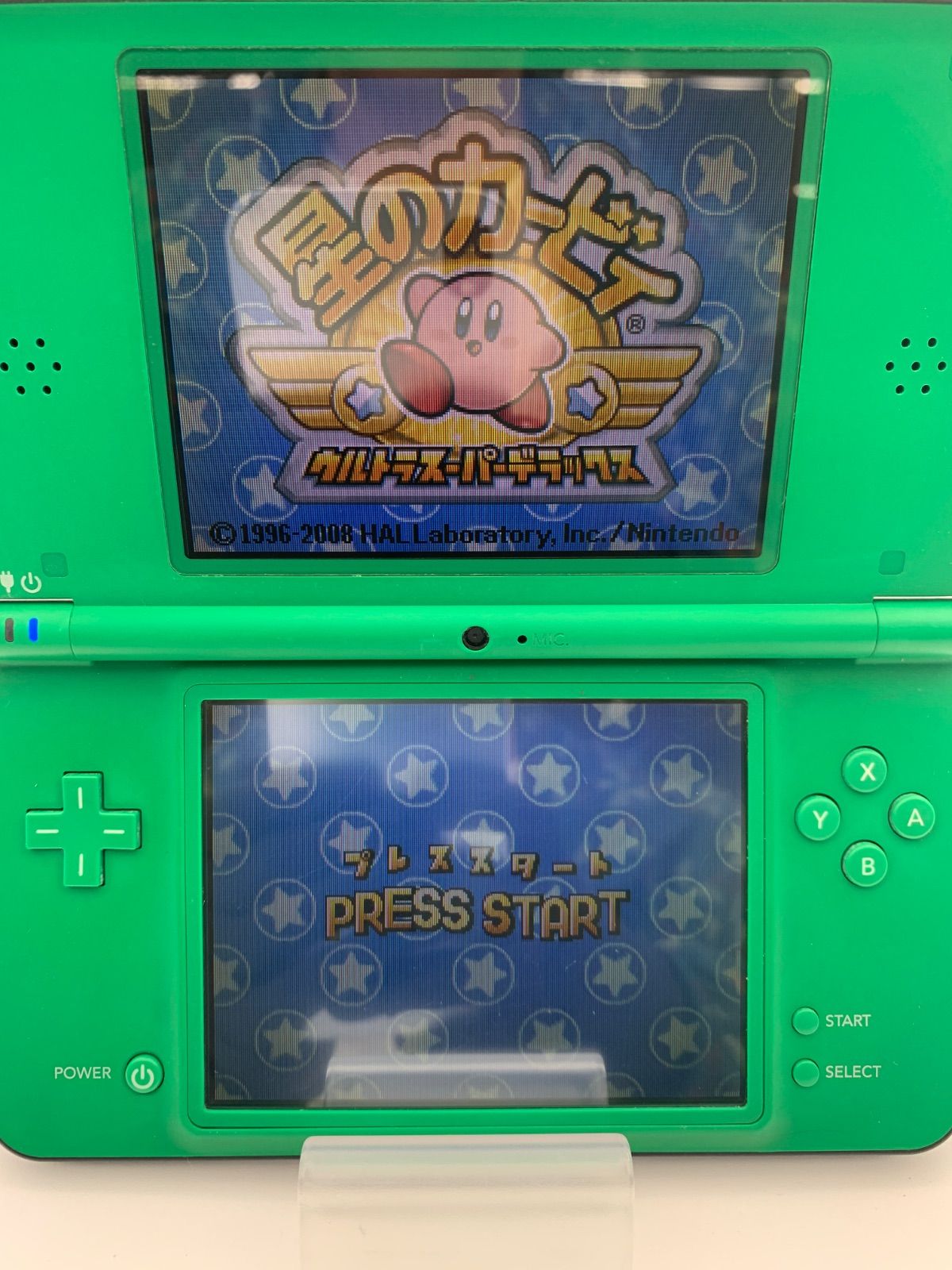 DSソフト起動OK] ニンテンドー DSi LL 本体 UTL-001 グリーン