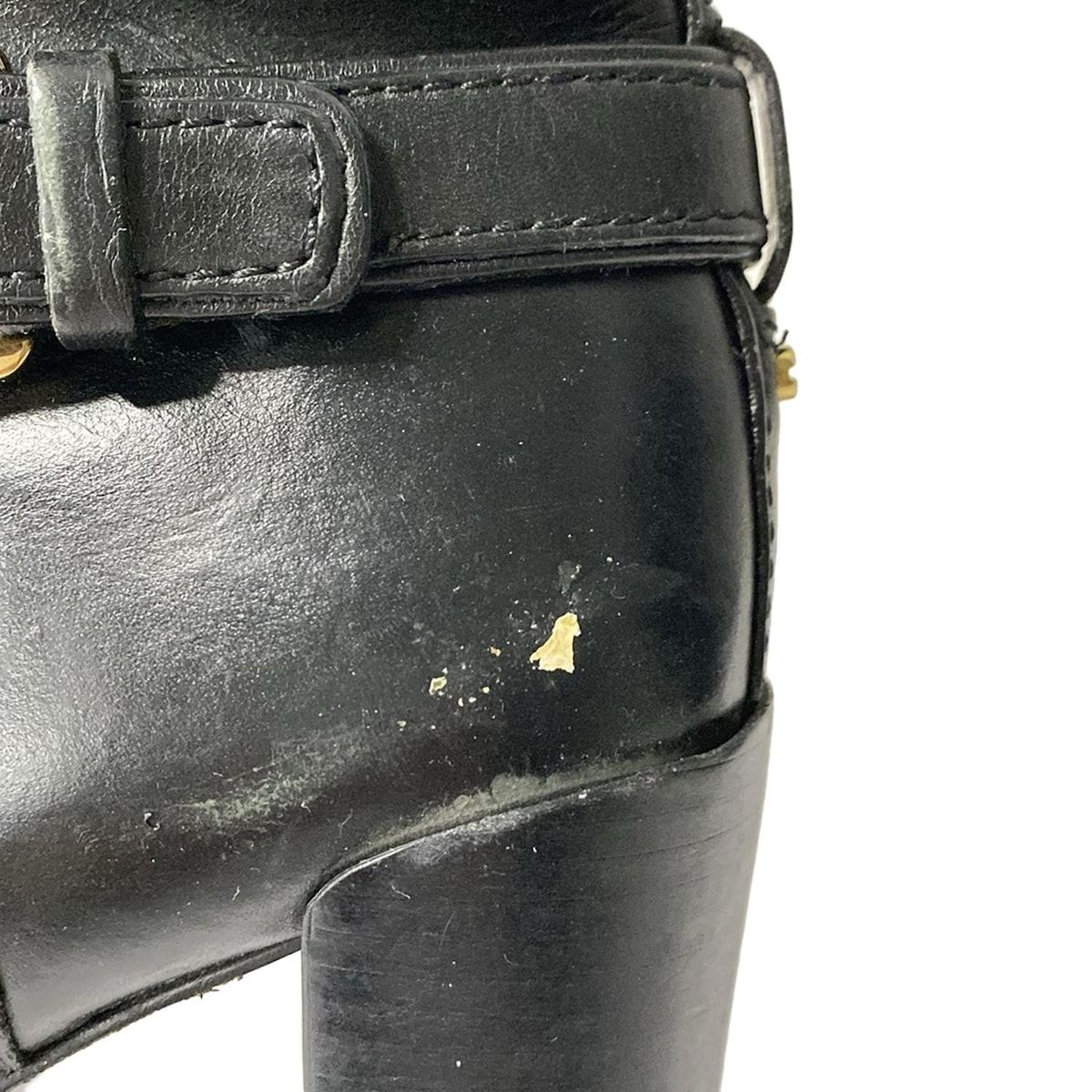 TORY BURCH トリーバーチ ロングブーツ 8M レディース - 黒 アウトソール張替済 レザー WWW_WOWDIGSITE_COM