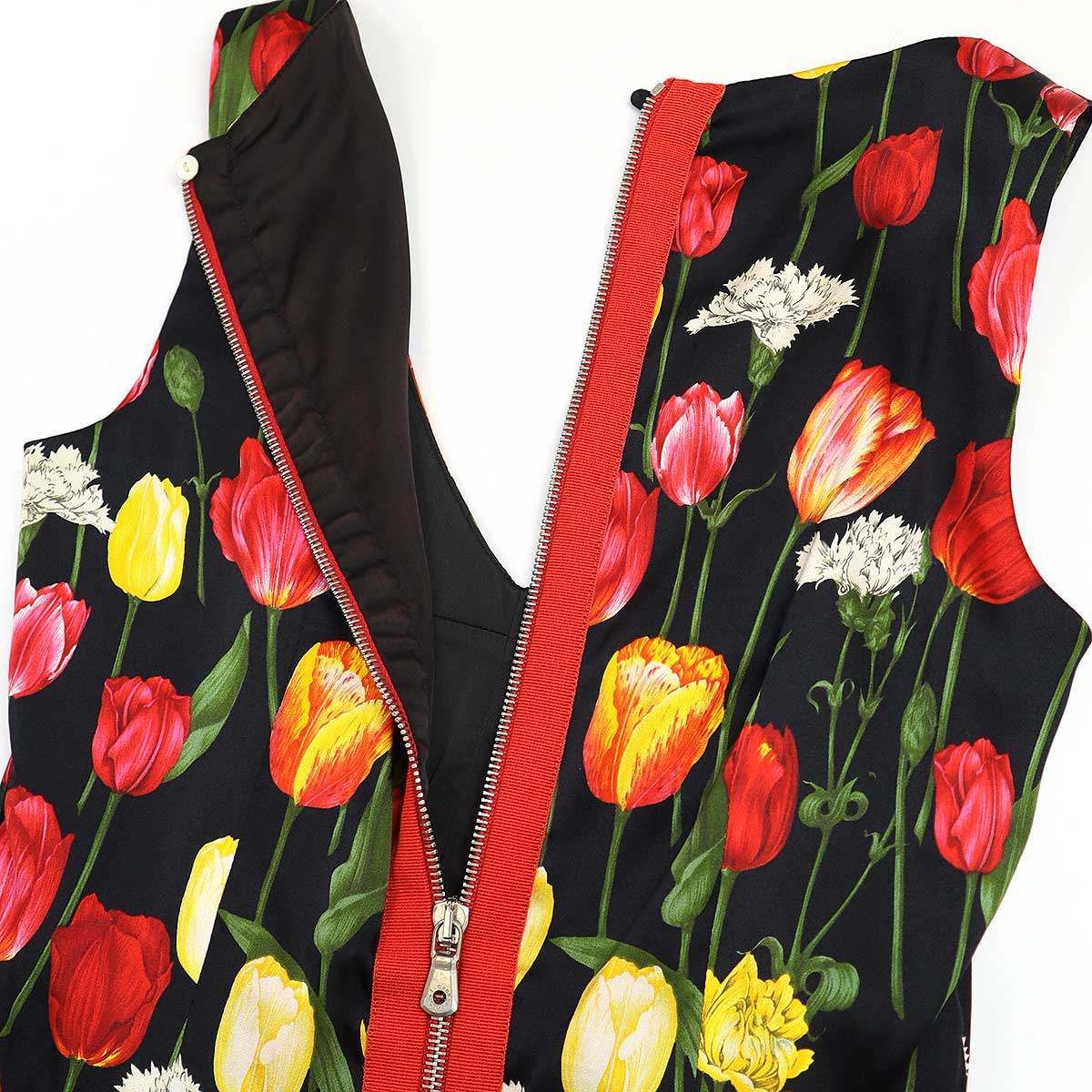 DOLCE&GABBANA ドルチェ＆ガッバーナ チューリッププリントシルク