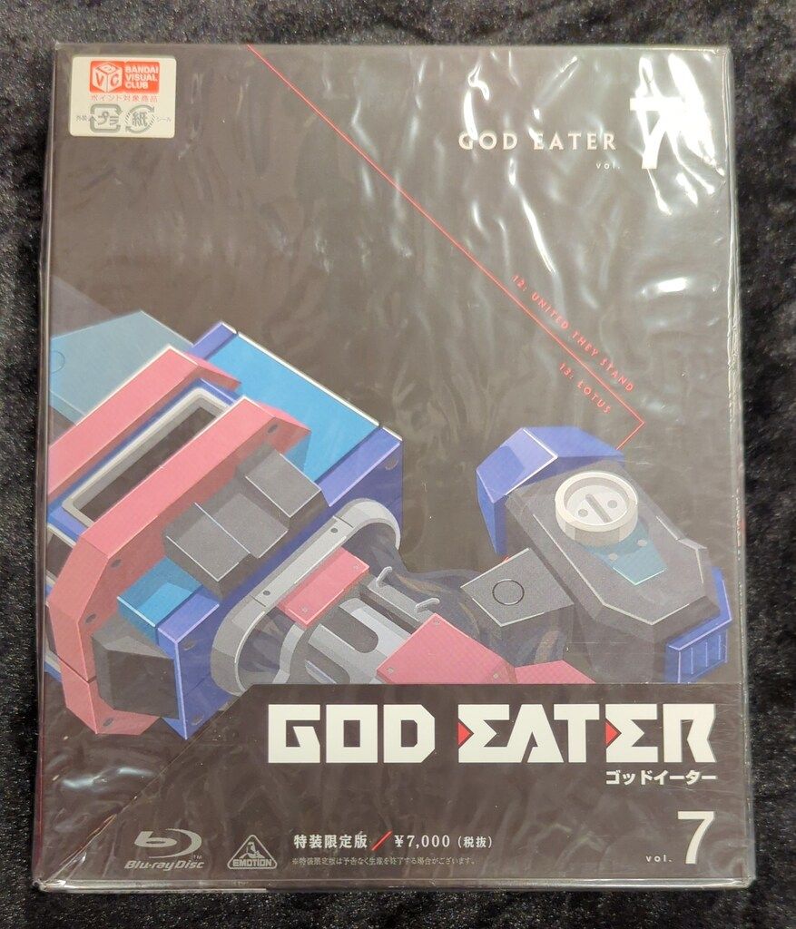 アニメBlu-ray GOD EATER 特装 版全7巻セット