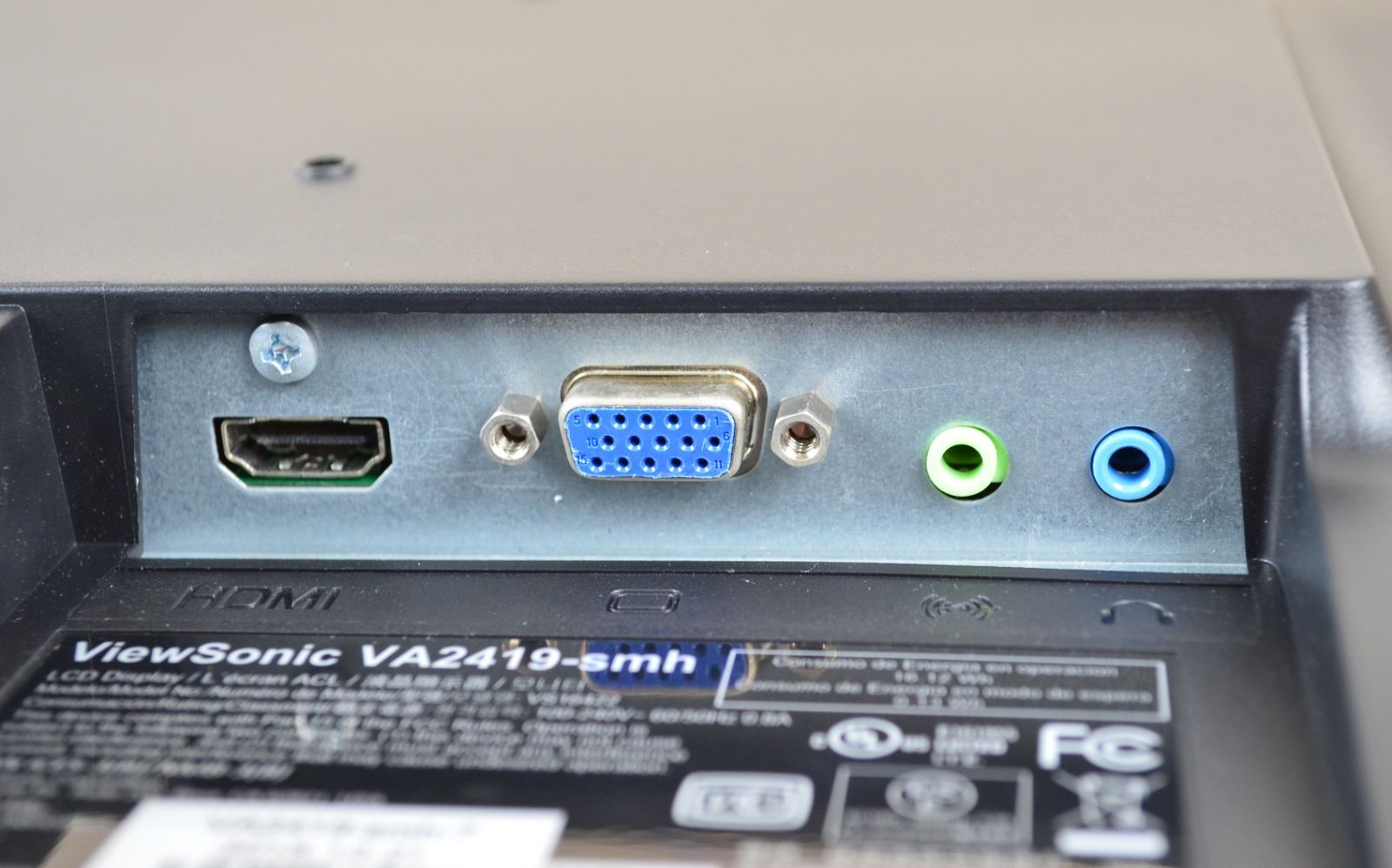 ViewSonic　狭額　27型　フルHD　HDMI　スピーカー　IPS　LED