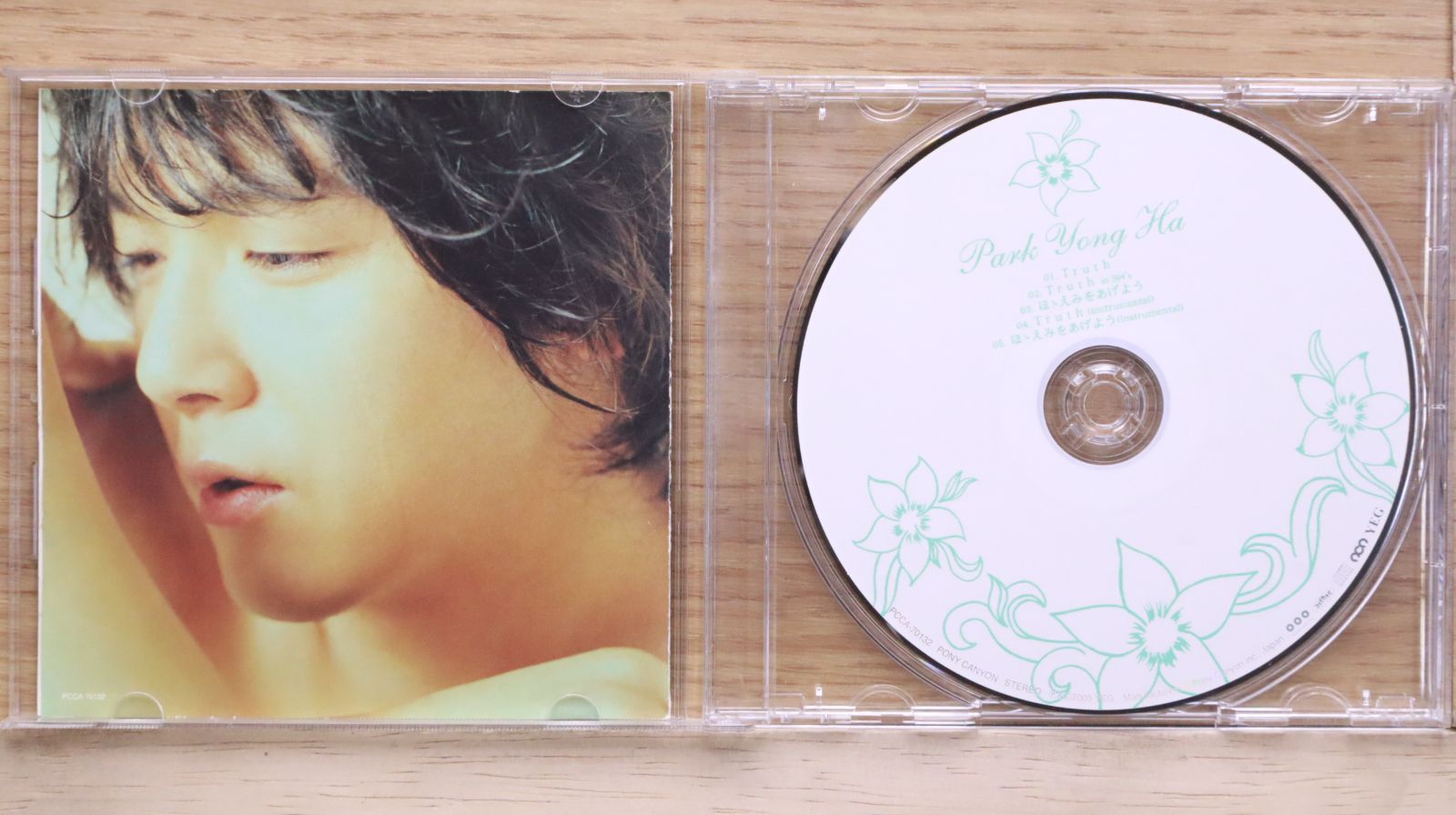 国内盤CD☆パク・ヨンハ/Park Yong Ha□ Truth/ほゝえみをあげよう