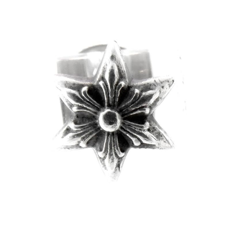 クロムハーツ CHROME HEARTS CO STAR STUD スター スタッド シルバー ピアス 42929