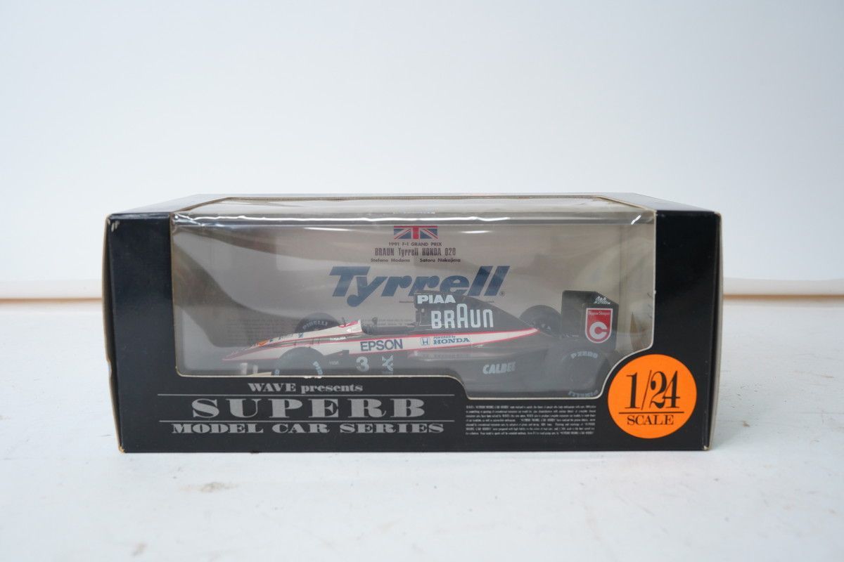 WAVE 1/24 ブラウン ティレルホンダ 中嶋悟 WAVE 1/24 ブラウン