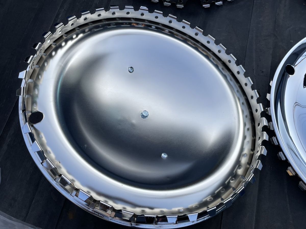14インチ ホイール キャップ 鉄チン シェビー 高速有鉛 旧車 バン USDM 