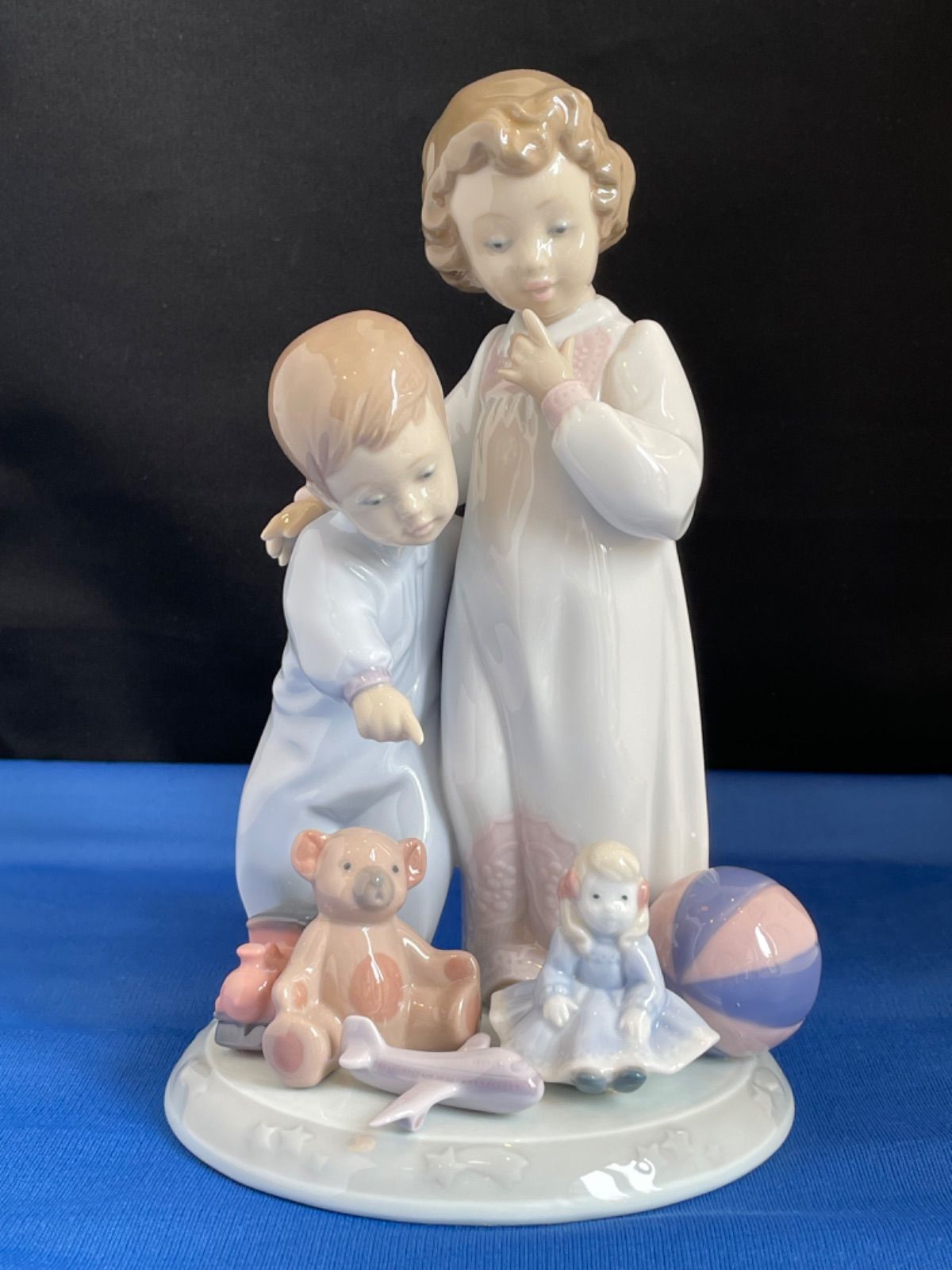 LLADRO リヤドロ きれいにしましょうね 01005455 陶器人形 [並行