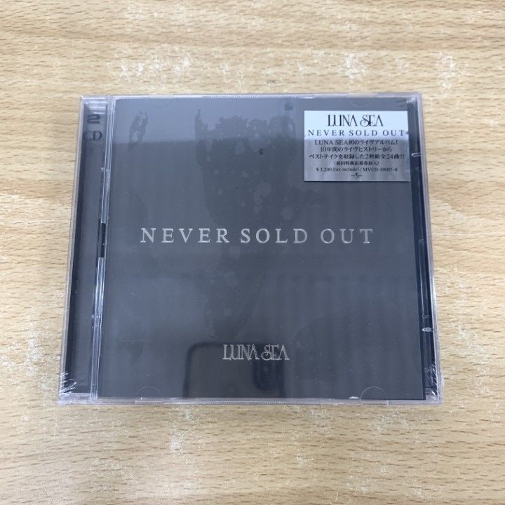 ○01)【同梱不可】【未開封】LUNA SEA/NEVER SOLD OUT/MVCH30007