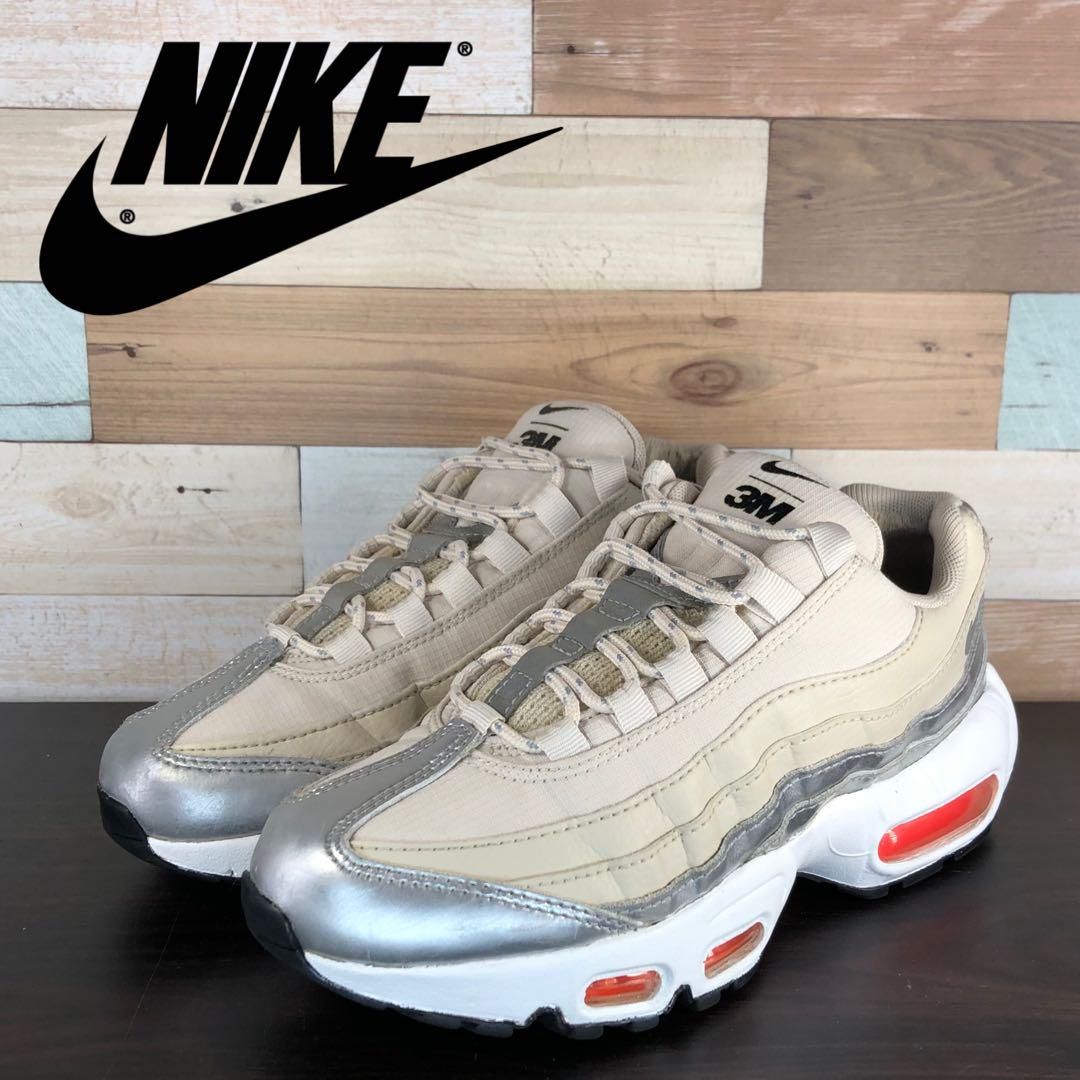 NIKE AIR MAX 95 SE ナイキ エア マックス 95 シーズナルエディション ライトオレウッドブラウン 22.5cm L03328  CT1935-100 - メルカリ