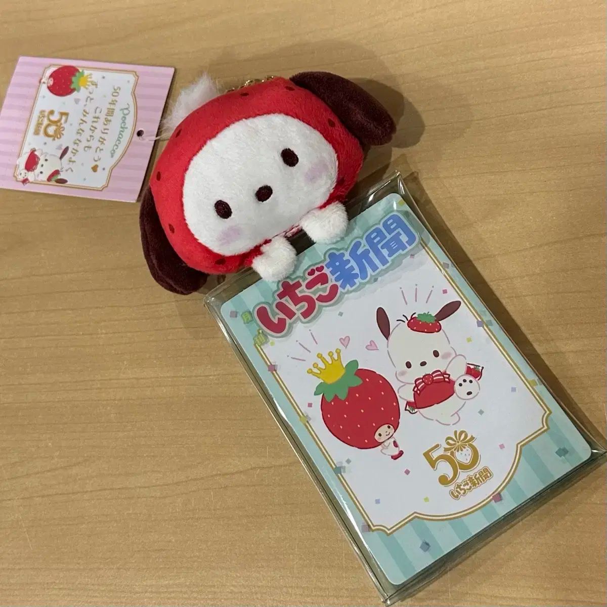 オーダー見本品トレカケース ポチャッコ サンリオ トレカケース チェキケース ポチャッコの通販 by いろ