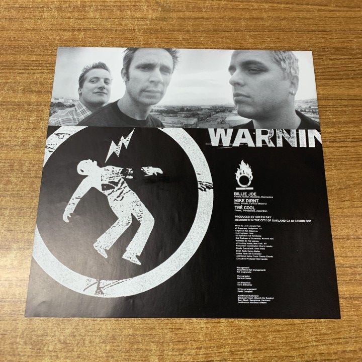 ▲01)【同梱不可】グリーン・デイ/Green Day/Warning/1-47613/LPレコード/EUオリジナル/ヨーロッパ盤/グリーン盤/A △01)【同梱不可】グリーン・デイ/Green Day/Warning/1-47613/LP