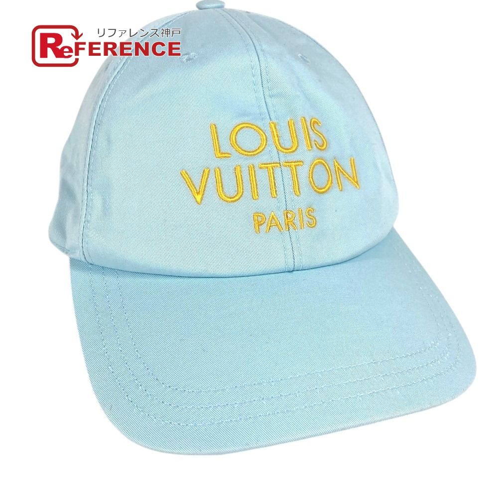 LOUIS VUITTON ルイヴィトン キャップ キャップ マイ LV パリ M7590M コットン ライトブルー