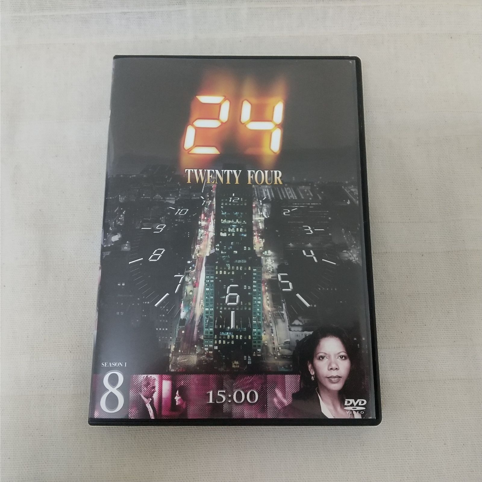 24 TWENTY FOUR シーズン1 Vol.8 レンタル落ち 中古 DVD ケース付き