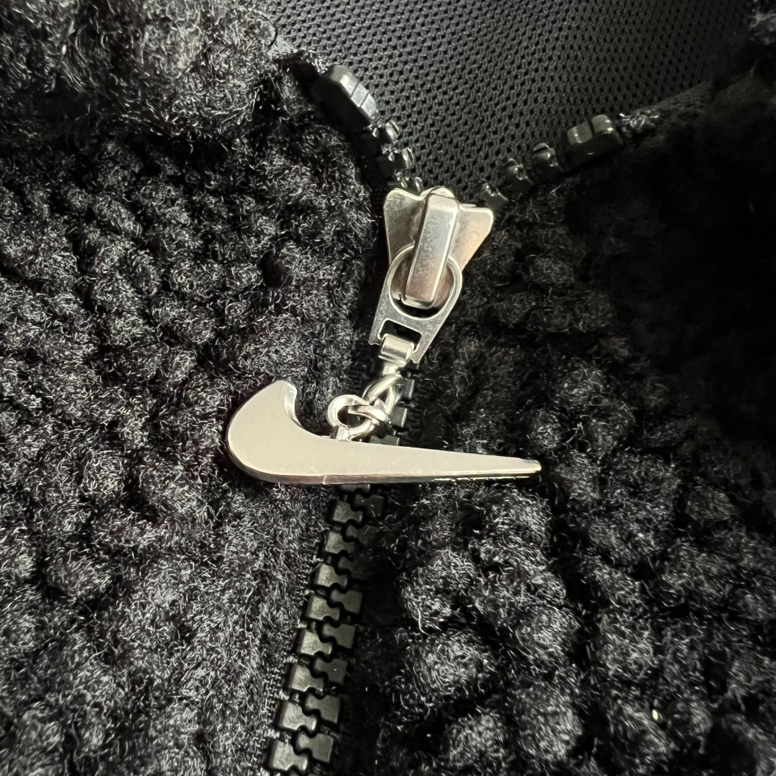 ボアフリースジャケット 裏地メッシュ