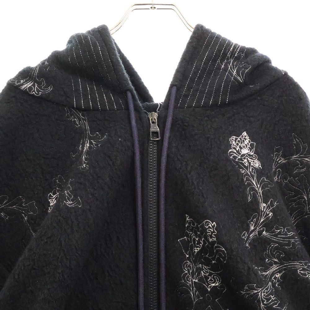 LOUIS VUITTON (ルイヴィトン) 20AW フラワー刺繍ジップアップ