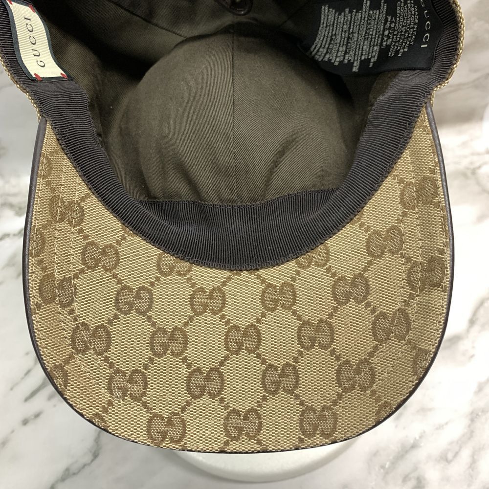 ◇ GUCCI GGキャンバス キャップ 帽子 [ 200035-204891 ] サイズ