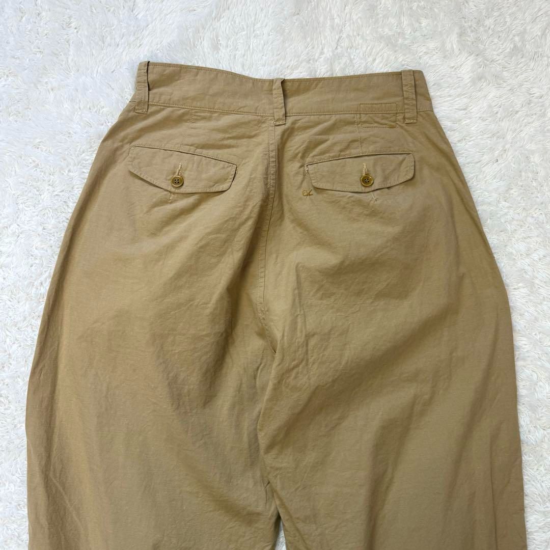 45R クックウェザーのシャルロットバギー パンツ ストレート ベージュ