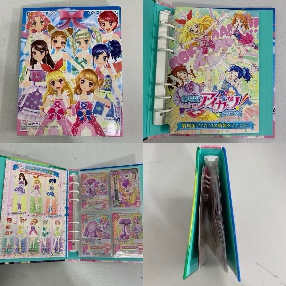 オフィシャルバインダー3個：カード付き ・劇場版アイカツ！ブルーレイ