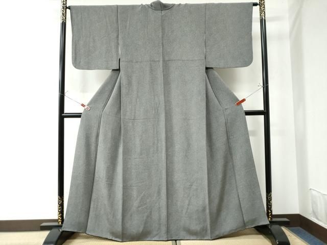 平和屋着物●伝統工芸士　廣瀬雄望　江戸小紋　訪問着　雪輪重ね　各通し　黒地　正絹　逸品　DAAY1079ps 平和屋着物○伝統工芸士 廣瀬雄望 江戸小紋 訪問着 雪輪重ね