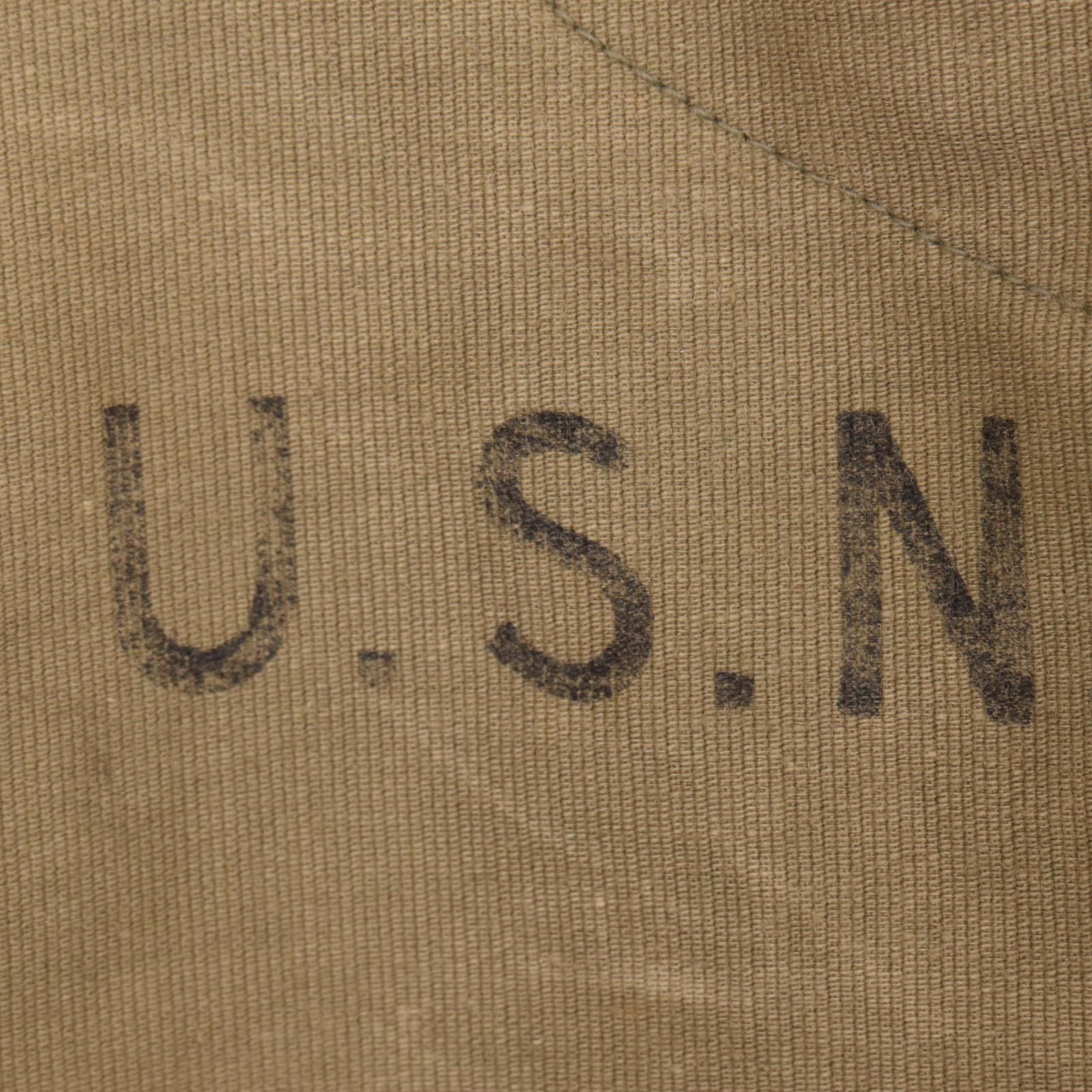 40年代 米軍実物 U.S.NAVY N-1 デッキパンツ 13スターボタン