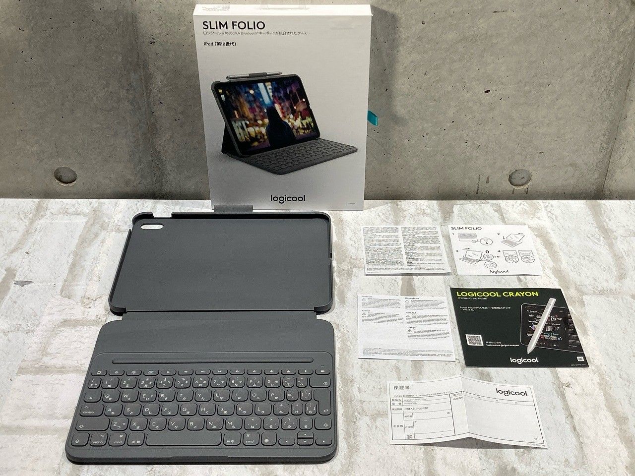 Logicool iPad 10キーボード付きケース Slim Folio 【公式通販】
