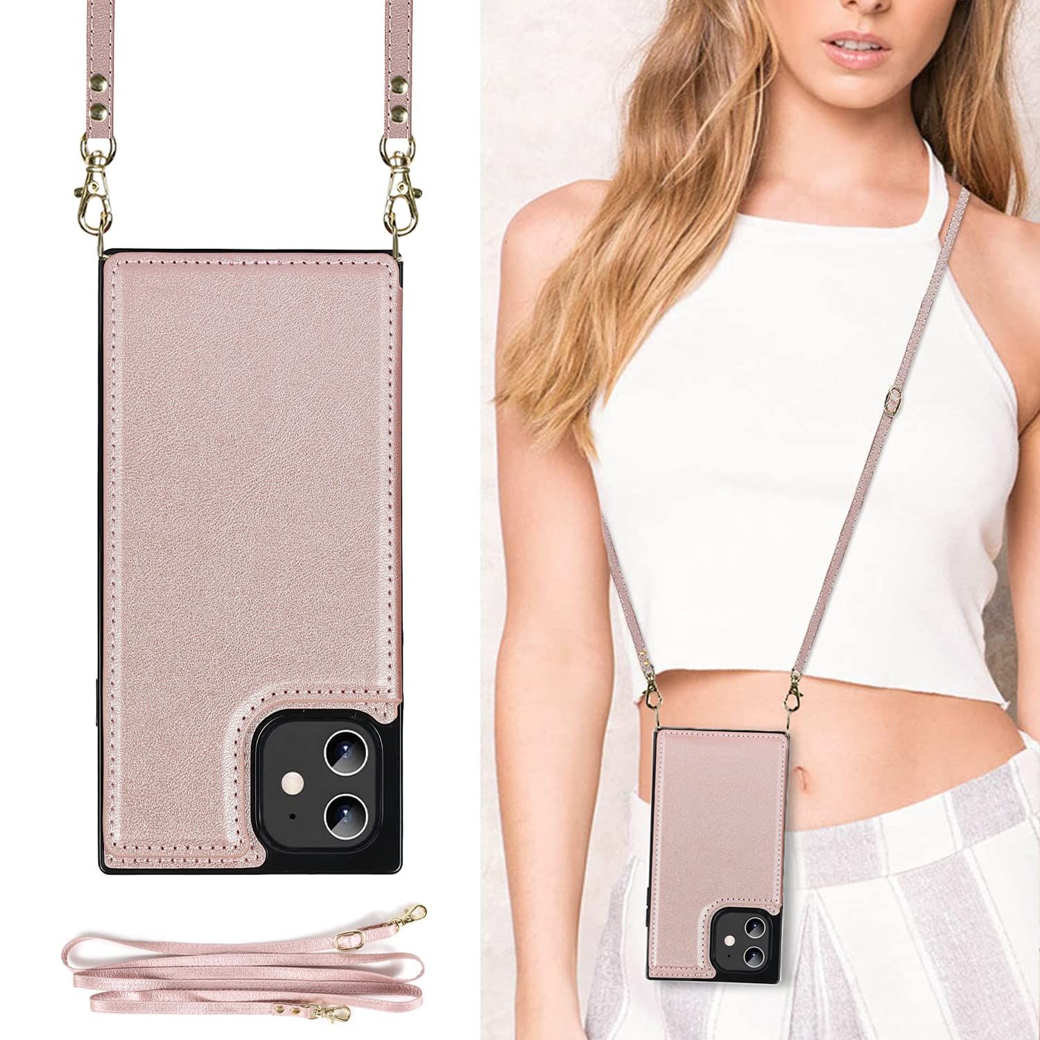 美品】フェンディ スマホケース ストラップ付 3way ズッカ エンボス