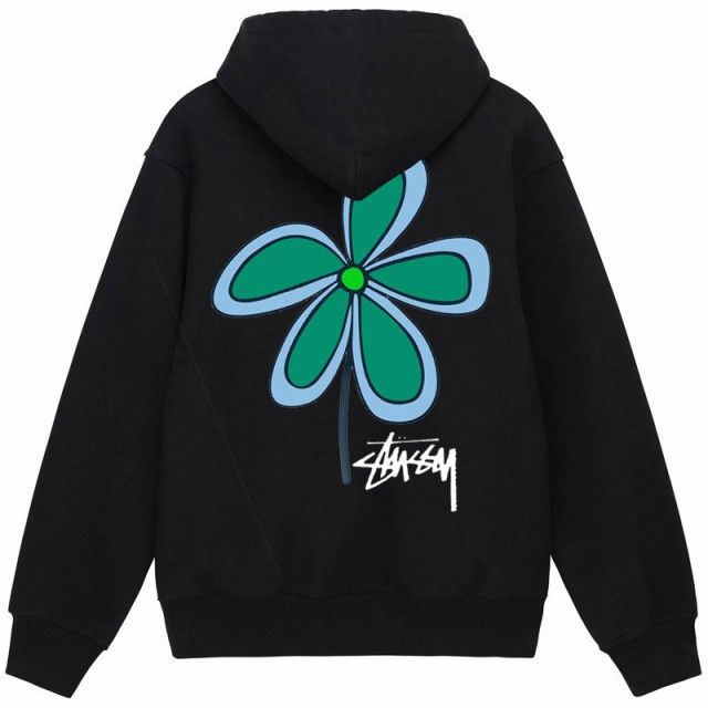 STUSSY WHITE / BLACK STUSSY パーカー メンズ ステューシー ３カラー