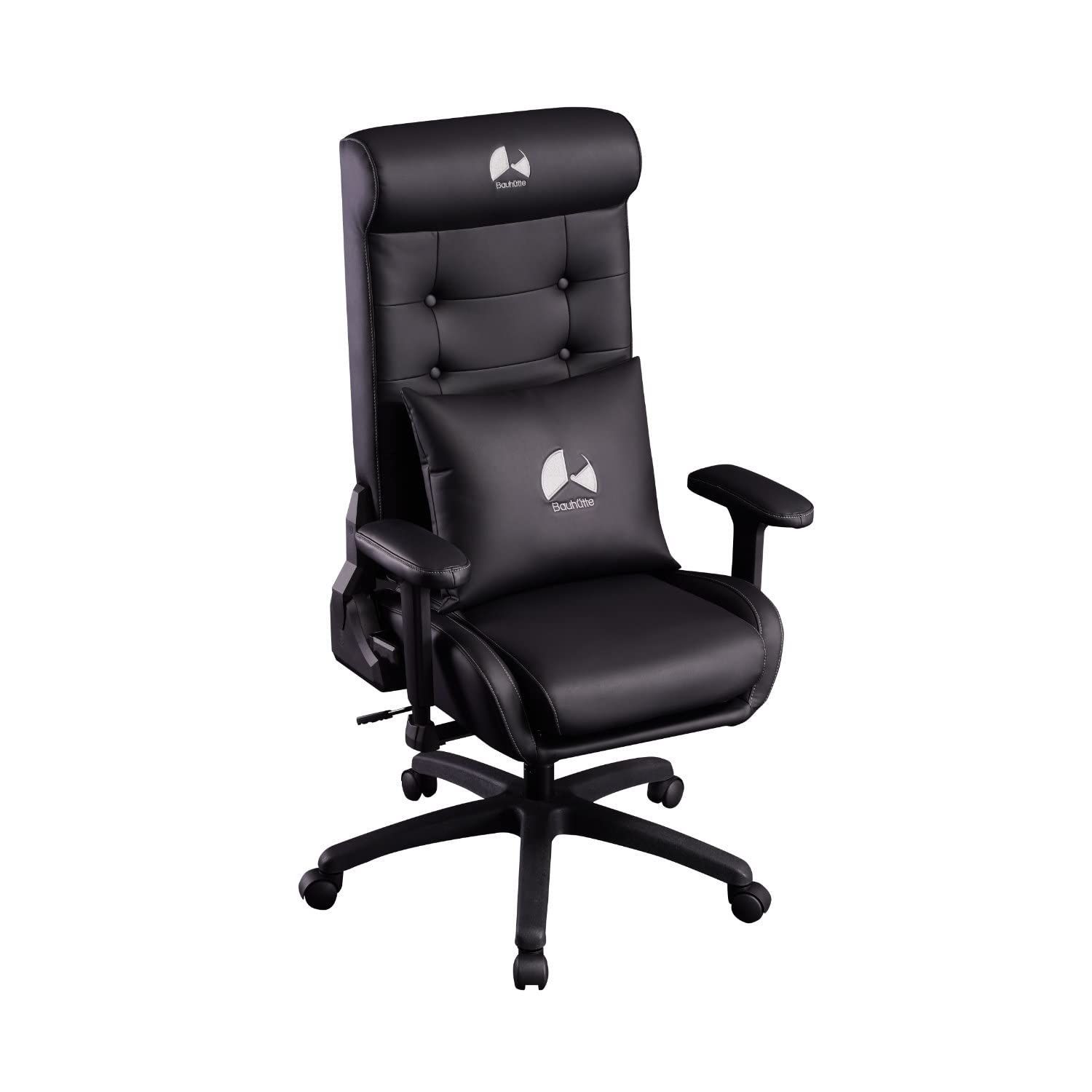 バウヒュッテ ゲーミングソファチェア2 Bauhutte G-370PU-BK ブラック PUレザータイプ ソファみたいなゲーミングチェア スタンダード