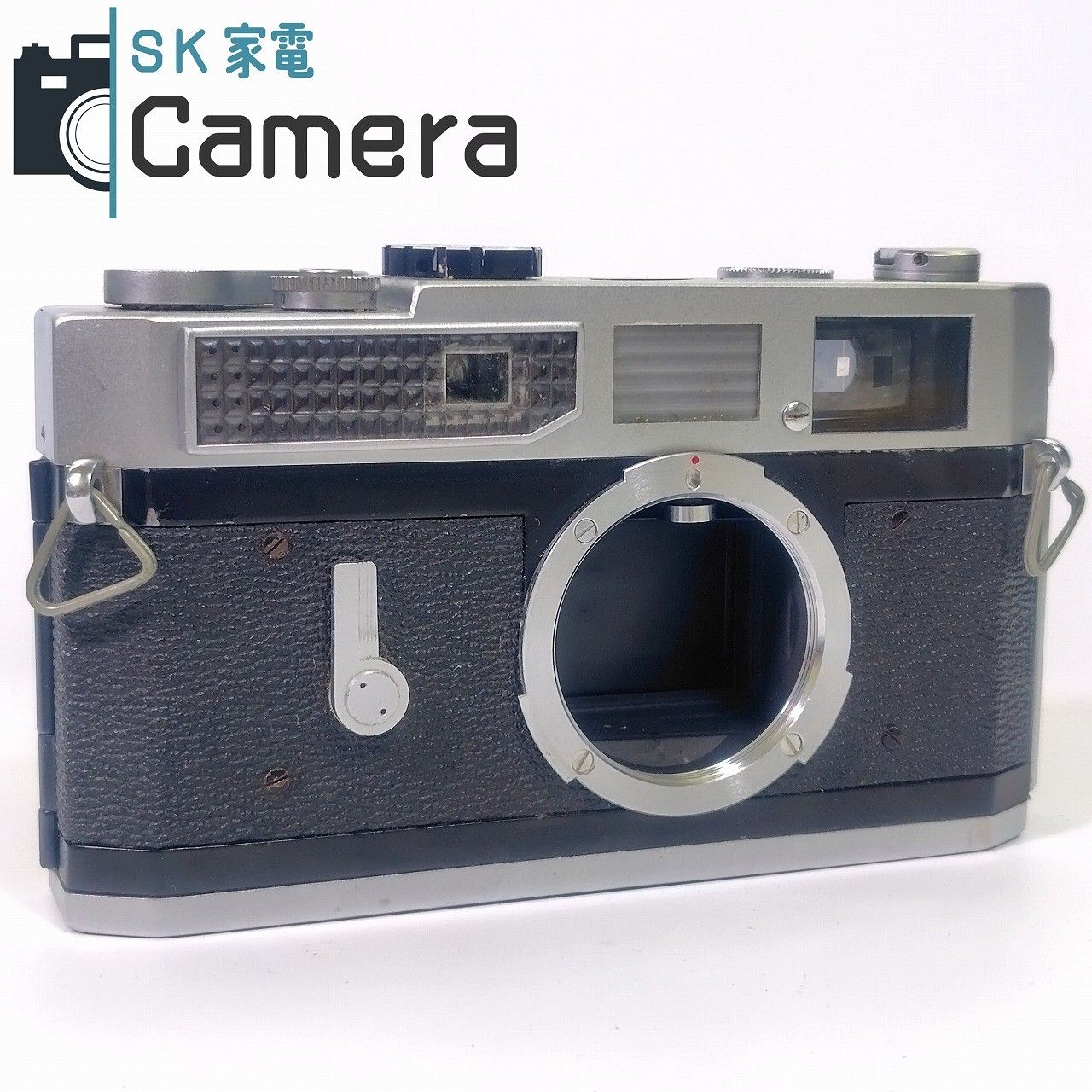 希少アンティークCanon カメラ レンズ4本　ファインダー2個付き Canon MODEL 7 レンジファインダー シャッター 露出 動作