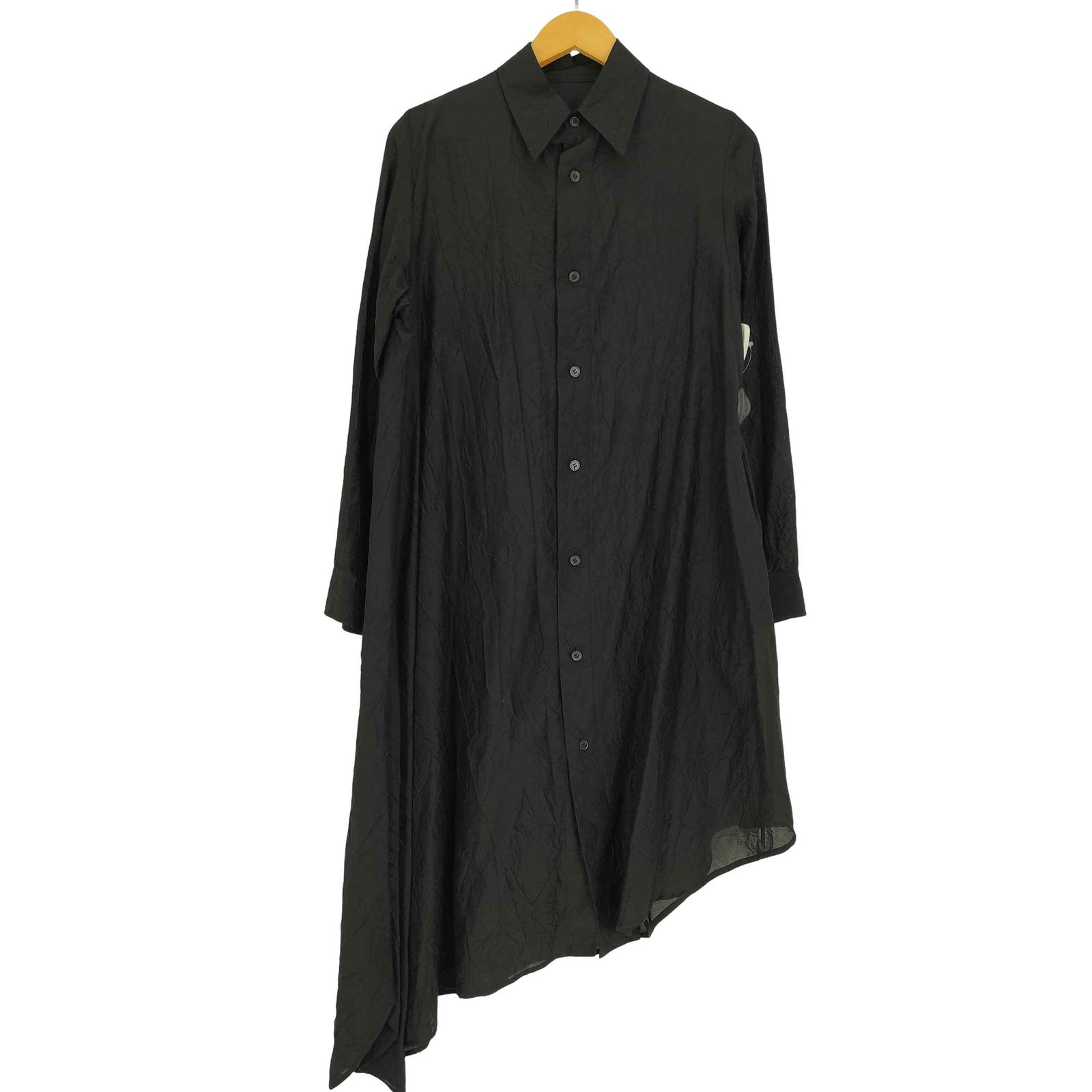 ヨウジヤマモト Yohji Yamamoto 24AW SI C LAWN LONG DRESSES SHIRTS レディース JPN 2