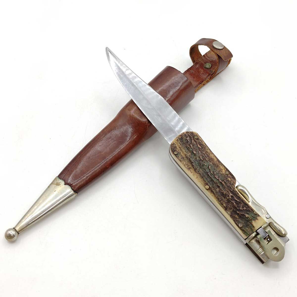 ガーバー Grafrath Widder ゾーリンゲン ハンティングナイフ GERBER ヴィンテージ シース付き