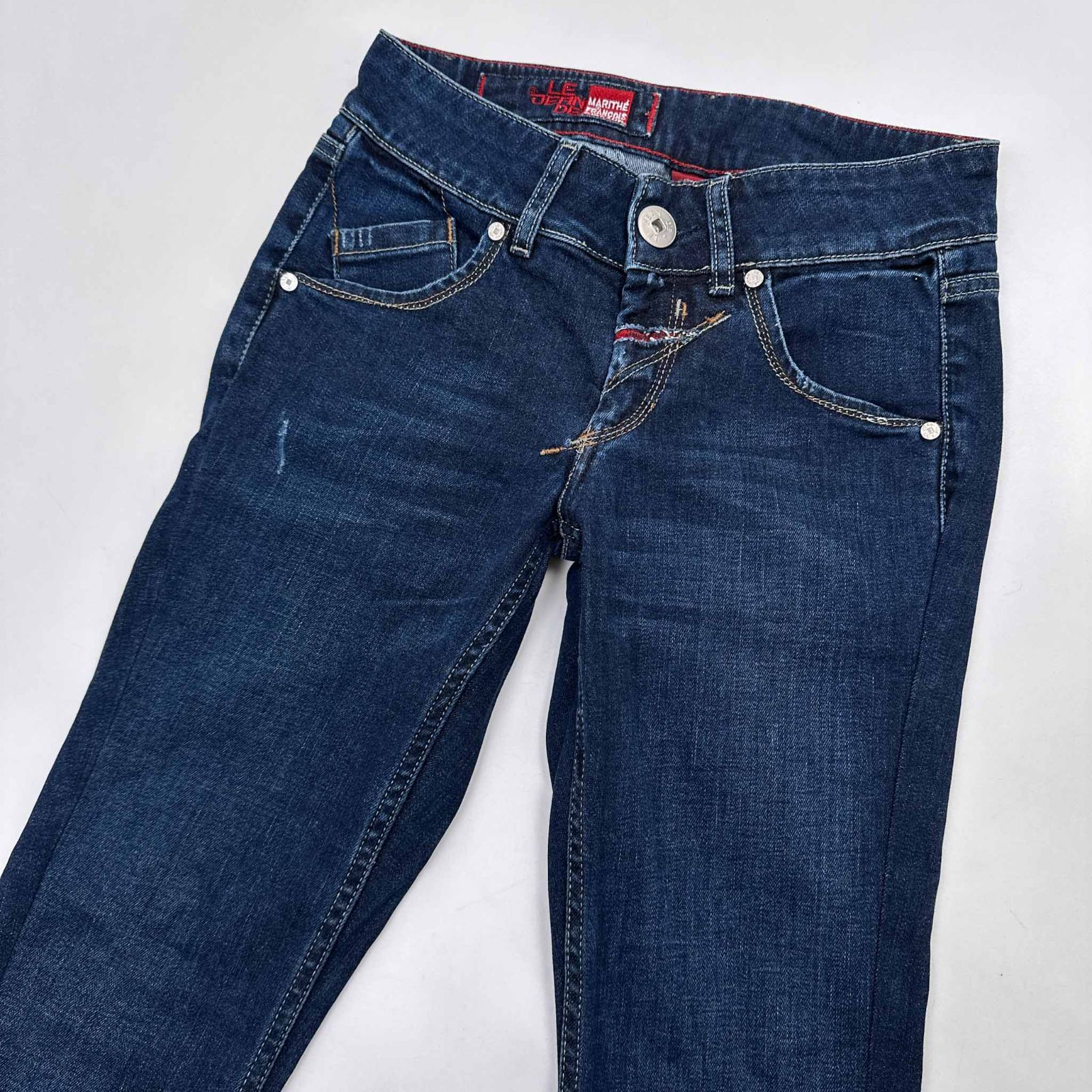 MARITHE FRANCOIS GIRBAUD デニム LE JEAN DE Le Jean De Marithe Francois GIRBAUD ~ Denim Blue Jeans ~ Tag