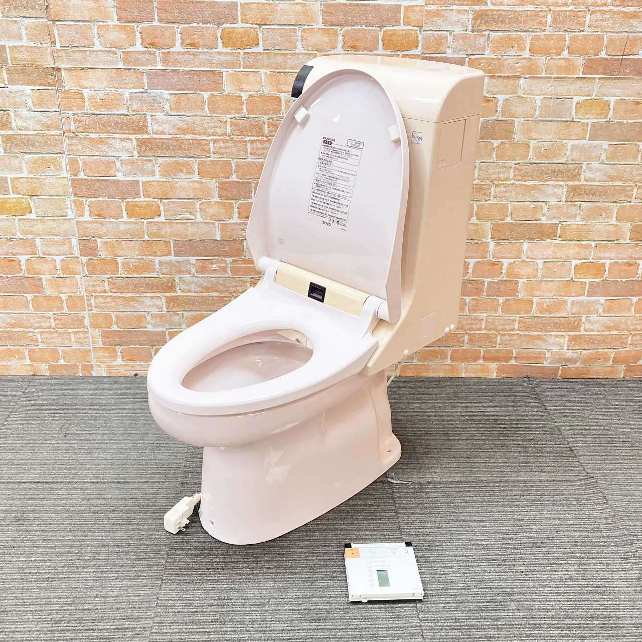 品 TOTO リモコン付 トイレ洋式便器 床下排水 CS352B 排水芯200mm とウォシュレット一体型タンク TCF9032E SR2 パステルピンク 33J091909
