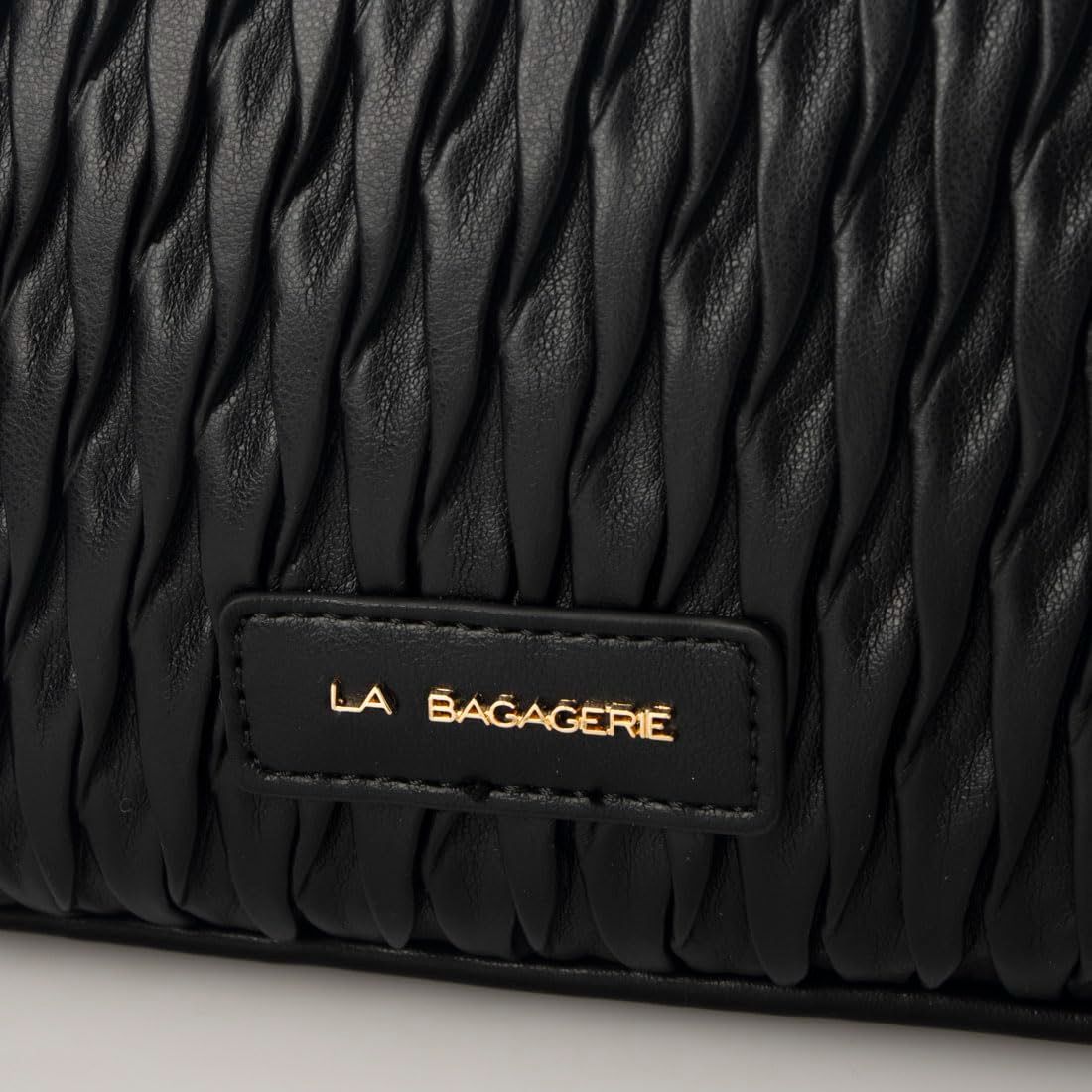 ランダムプリーツショルダーバッグ B