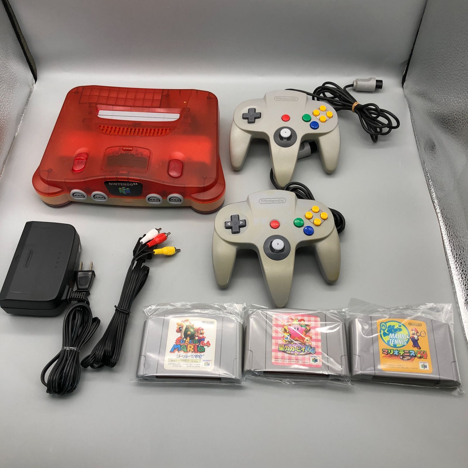 NINTENDO64 ニンテンドー64本体 ソフトセット